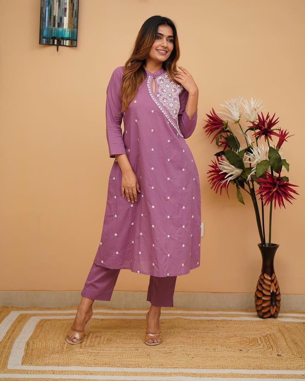 samhitas Chikankari Kurtis & Kurtas