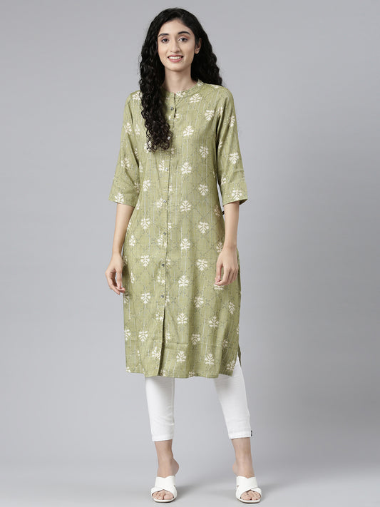 Buy Geometric Viscose Rayon Kurta for Women from samhitas