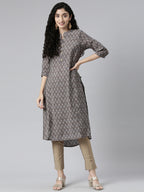 Gorgeous Peach High-Low Kurta with Princess Line Cut