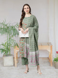 Mint Green Kurti Set For Women