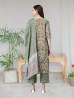 Mint Green Kurti Set For Women