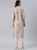 Chiku Color Floral Printed Cotton Silk