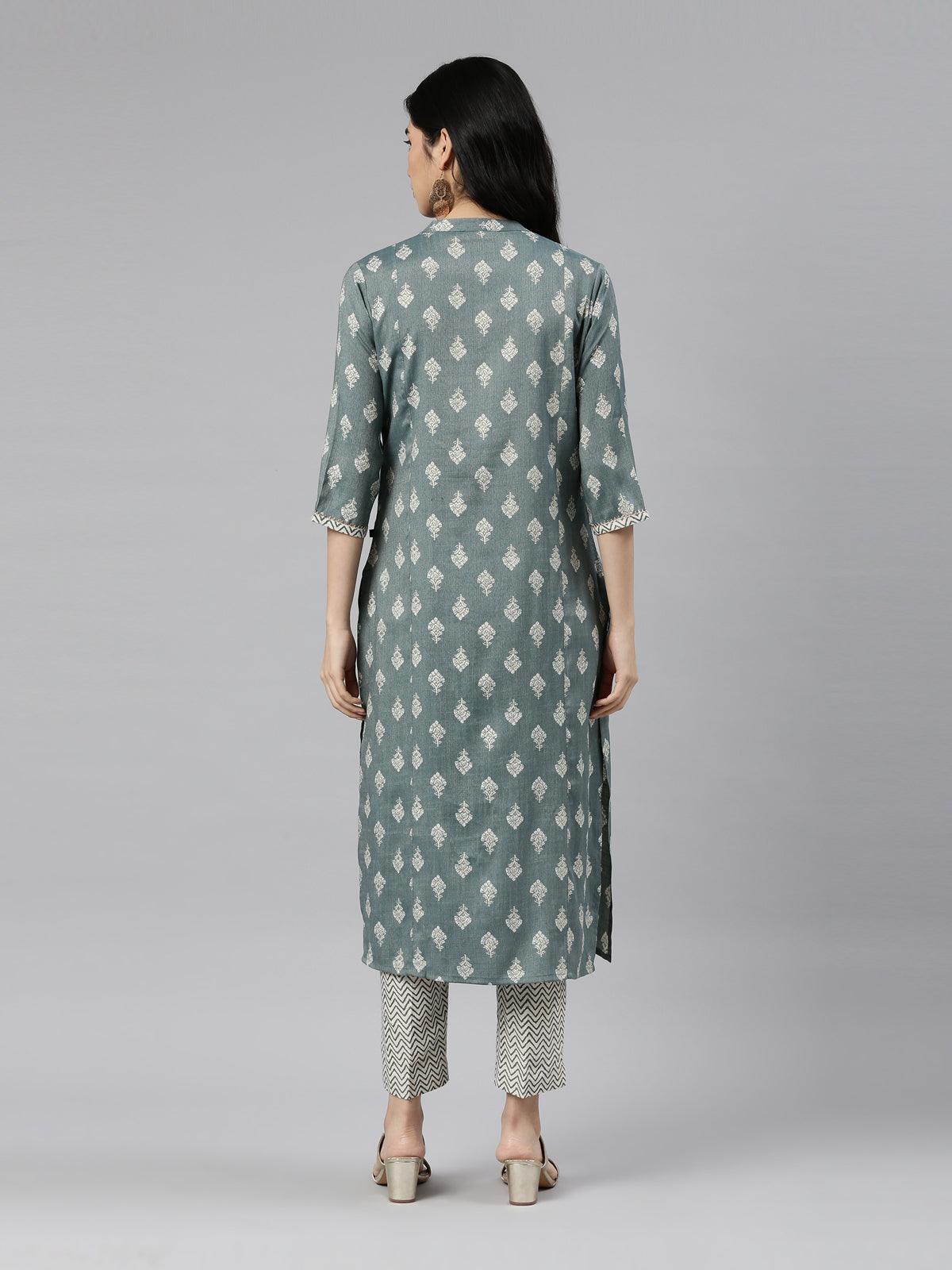 Women's Printed Straight Kurtas