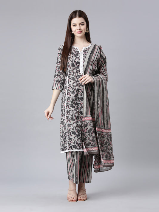 Women's Pure Cotton Kurta Sets Samhitas Apparel