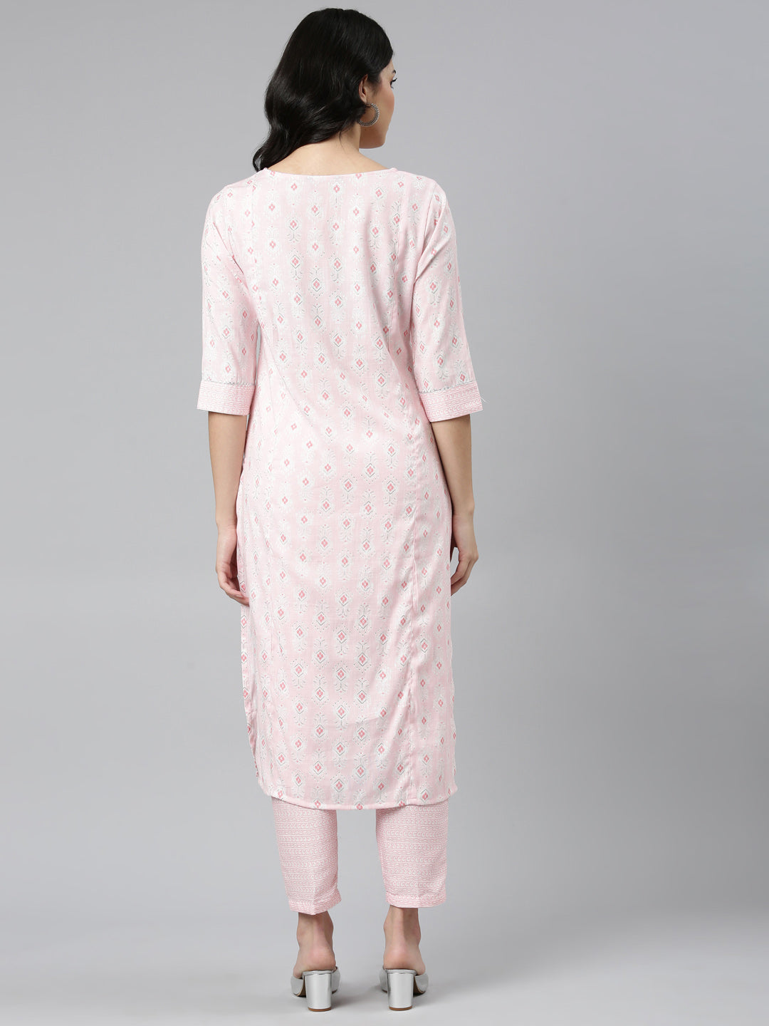 Women Printed Straight Kurta - Samhitas