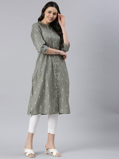 samhitas women's pure cotton dobby kurtas