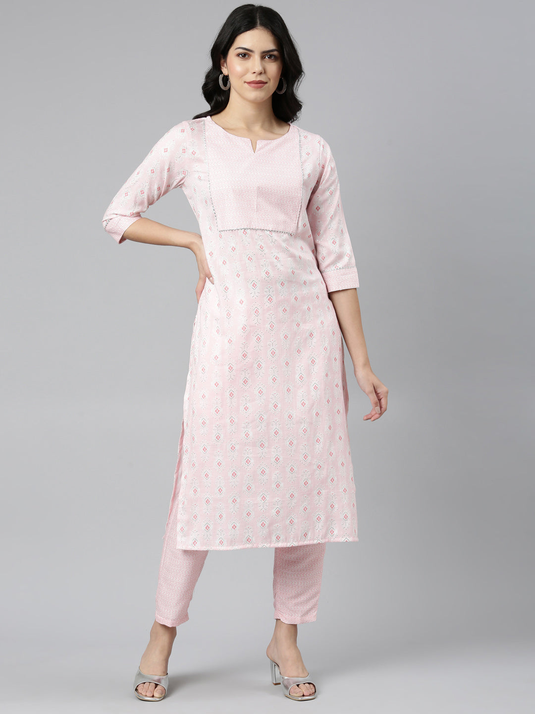 Women Printed Straight Kurta - Samhitas