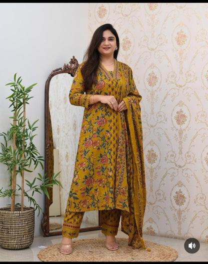 Beautiful Embroidery With Suqes Heavy Suit paired with matching pants