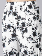 Monochrome Bloom Printed Co-ord Set